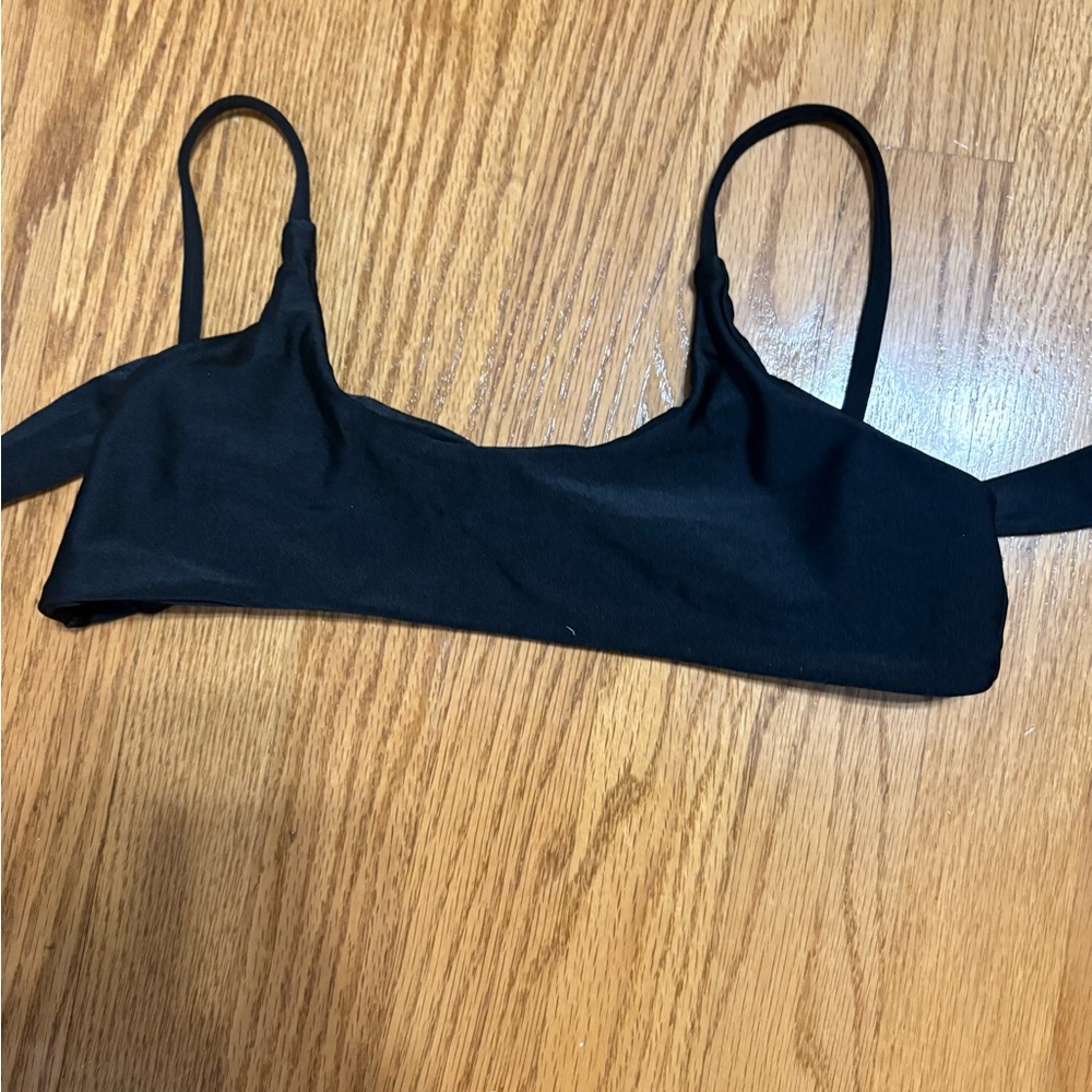 Chi Swim Black Strappy bikini